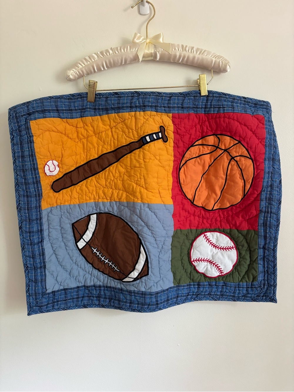 The Company Kids Sports Patchwork Quilt Pillowcase -Standard